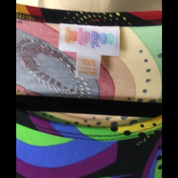 LULAROE PRIDE RAINBOW LGBT IRMA XXS - Picture 4 of 6